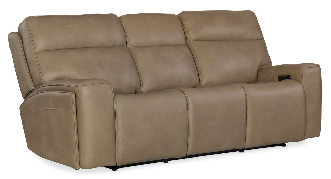 MS - Riverton Power Sofa With Power Headrest And Lumbar