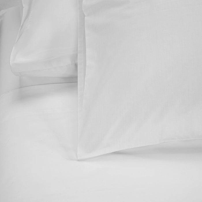 Pure - King 200TC Percale Pillowcase - White