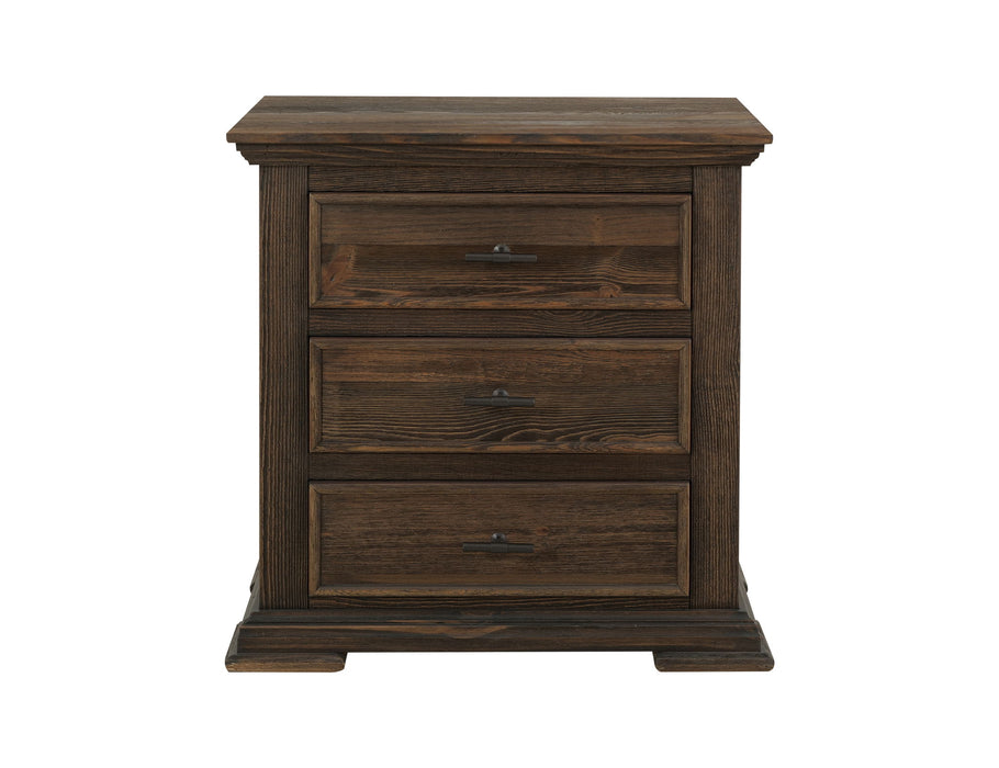 Desire - Nightstand - Mahogany Brown