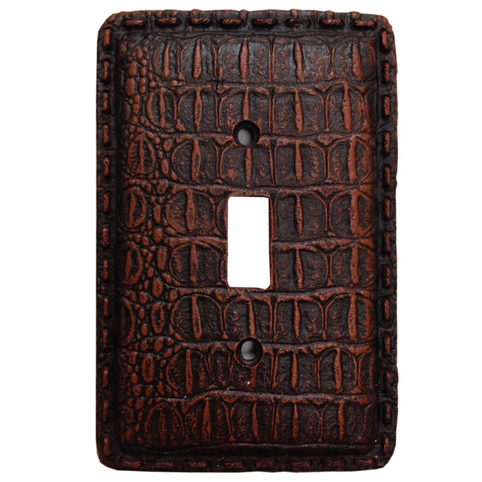 Resin Gator Switch Plate - 5" x 3.5" Resin Gator Single Wall Switch Plate 4 Per Carton - Multi