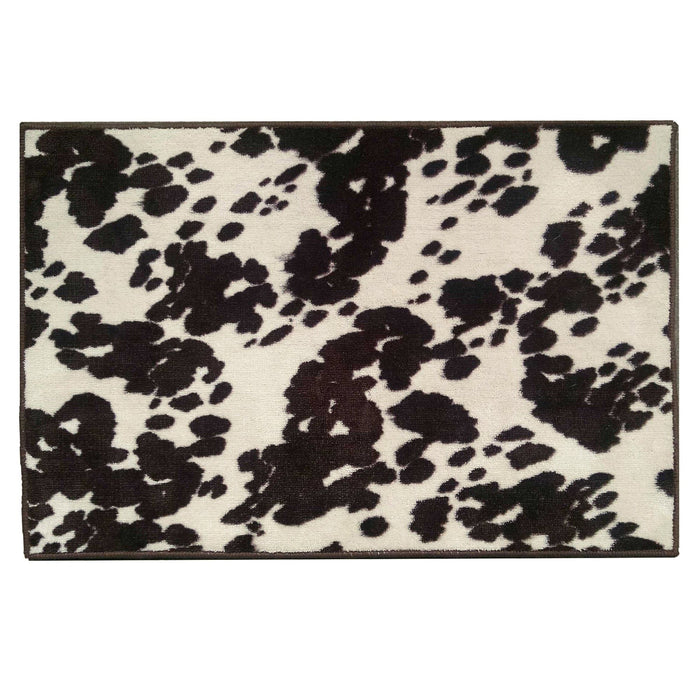 Elsa Cowhide - Cowhide Print Rug 2 Per Carton - Cream / Brown