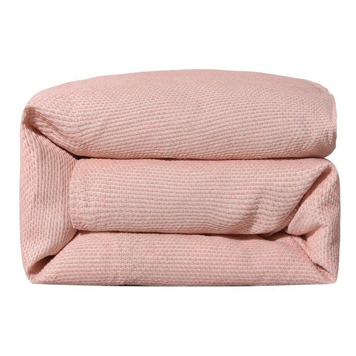 Jolie - King Duvet Cover - Pink