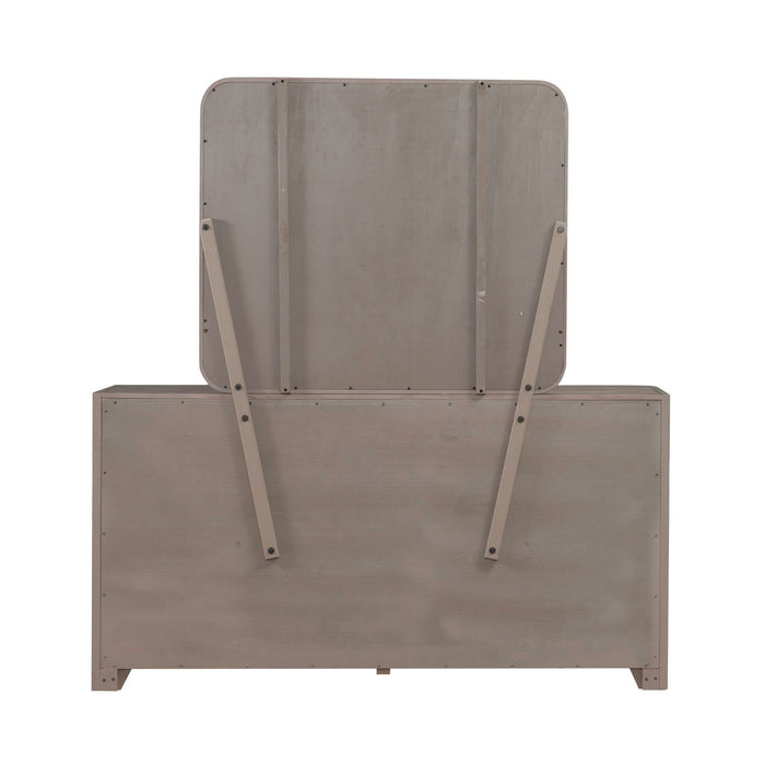 South Bend - Dresser & Mirror - Brown