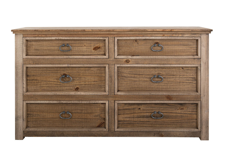 Montana - Dresser - Two Tone Light Brown