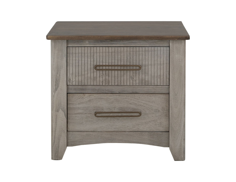 Ridge - Nightstand - Sand Brown