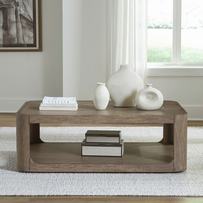 South Bend - Rectangular Cocktail Table - Brown