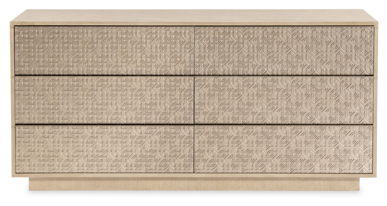 Geometry - Dresser - Polished Limestone