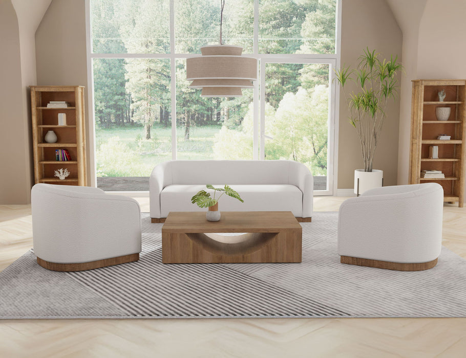 Suomi - Arm Chair - Light Cream
