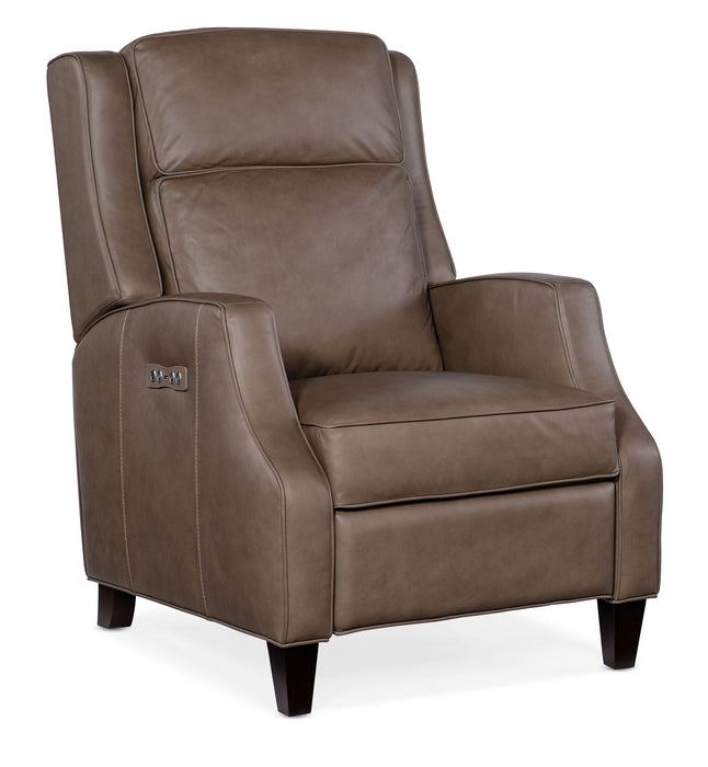 RC - Tricia Power Recliner With Power Headrest - Dark Brown
