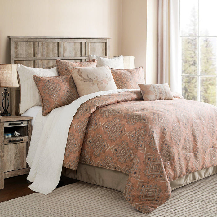 Sedona - Queen Comforter Set (Set of 3) - Pale Sienna