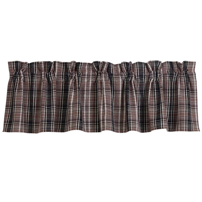 Whistler - Plaid Valance - Gray