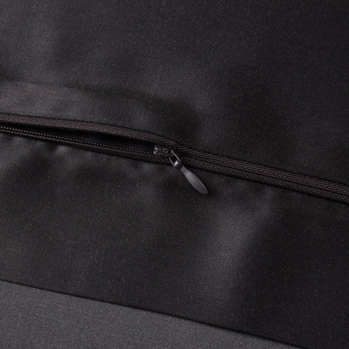 High Shine Satin - Euro Sham - Espresso