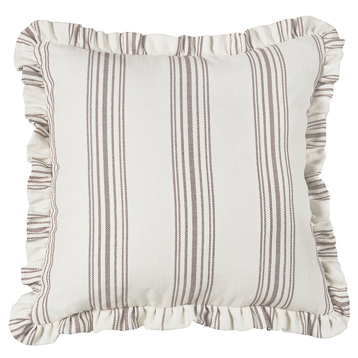 Prescott - Ruffled Euro Sham - Taupe