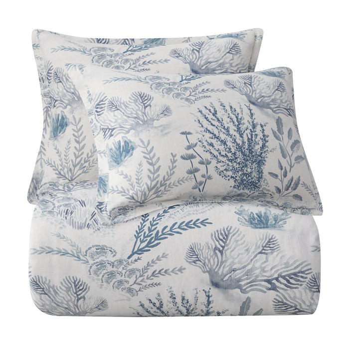 Oceania - Queen Comforter Set (Set of 3) - Blue