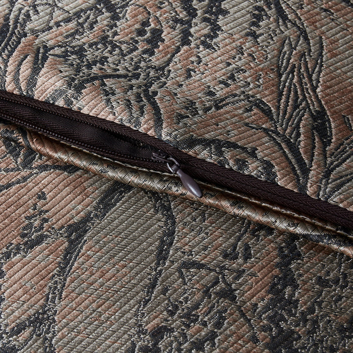 Pastoral Jacquard - Lumbar Decorative Pillow - Rose Gold