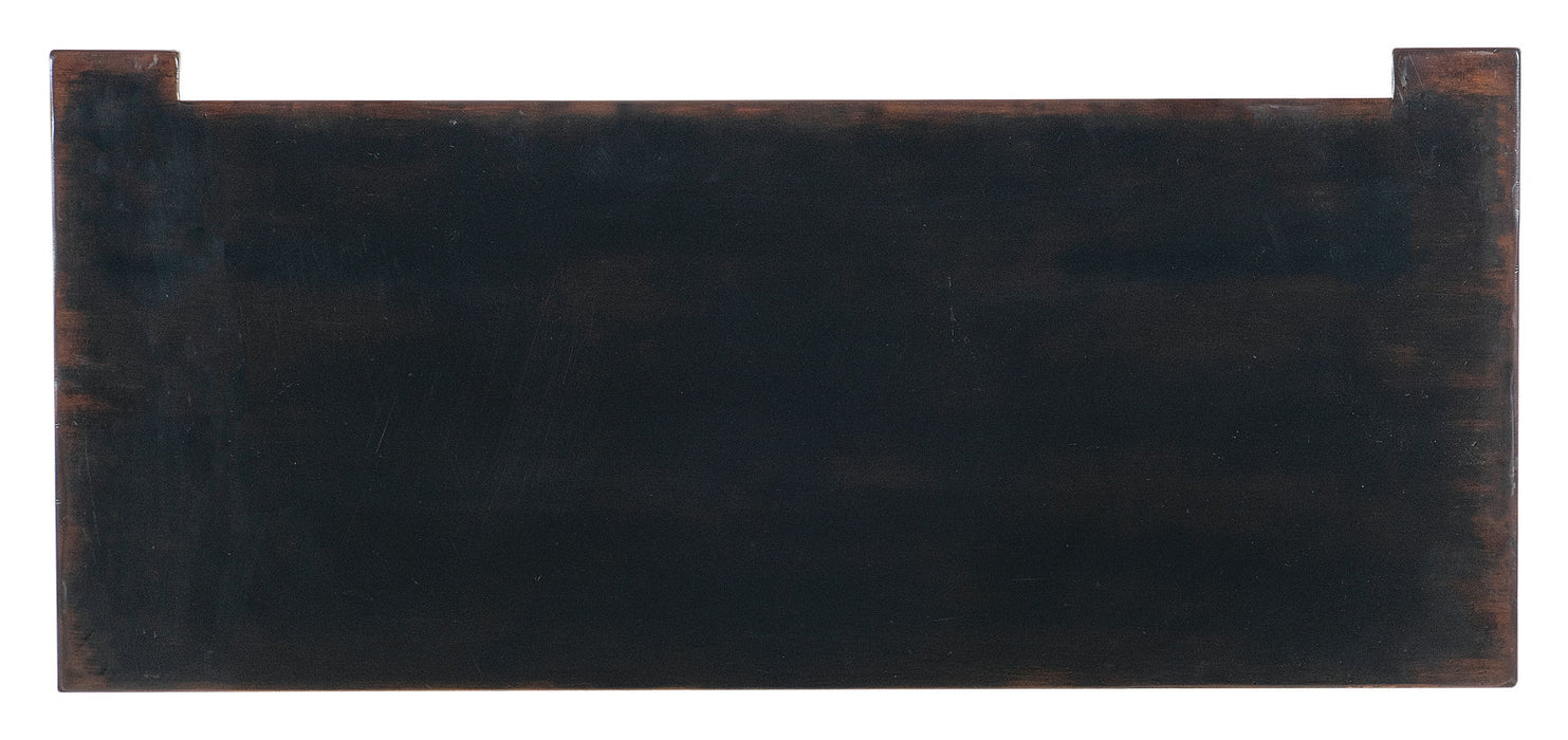 Charleston - Three Drawer Chest, Armoire Base - Black