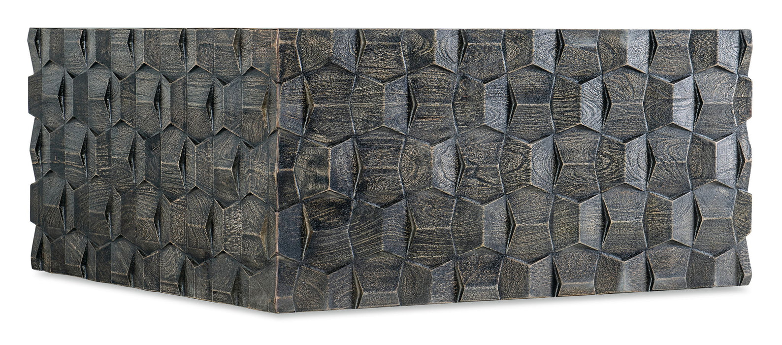 Commerce And Market - Chiseling Cocktail Table - Dark Gray