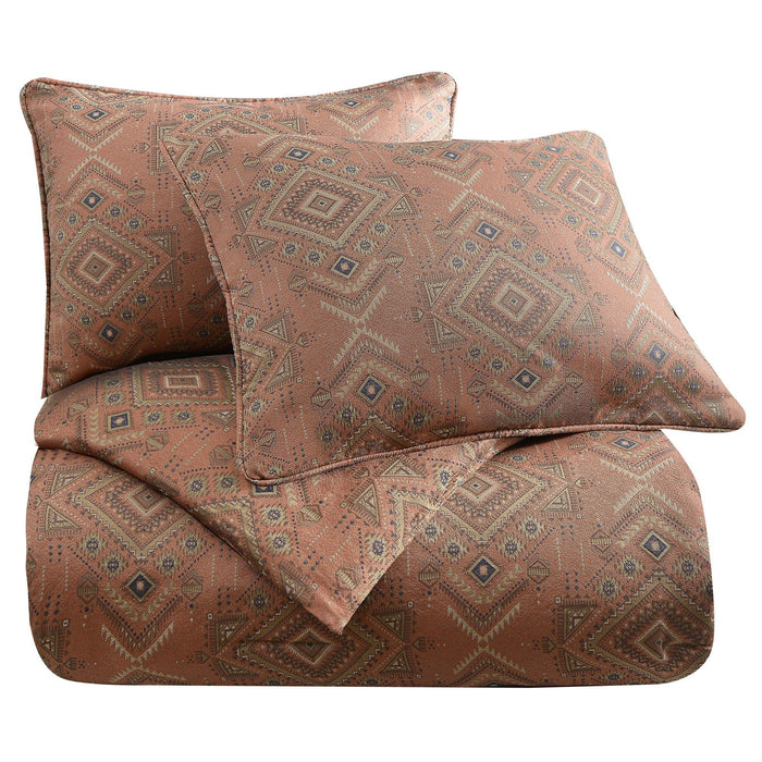 Sedona - Queen Comforter Set (Set of 3) - Pale Sienna