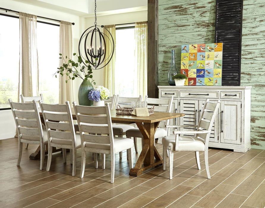 Coming Home - Arm Chair (Set of 2) - Chalk