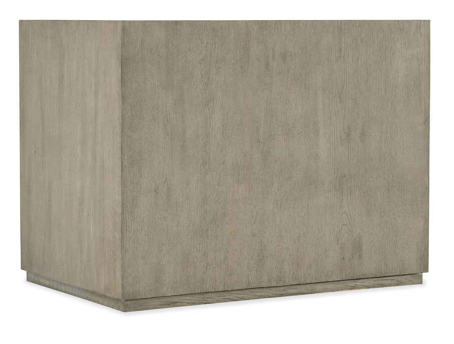 Linville Falls - Open Desk Cabinet - Gray