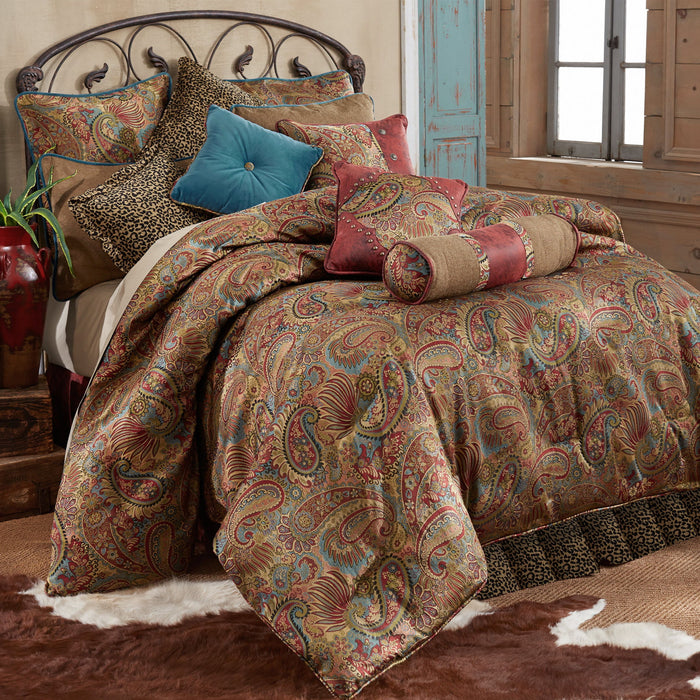 San Angelo - Twin Comforter Set (Set of 3) - Leopard