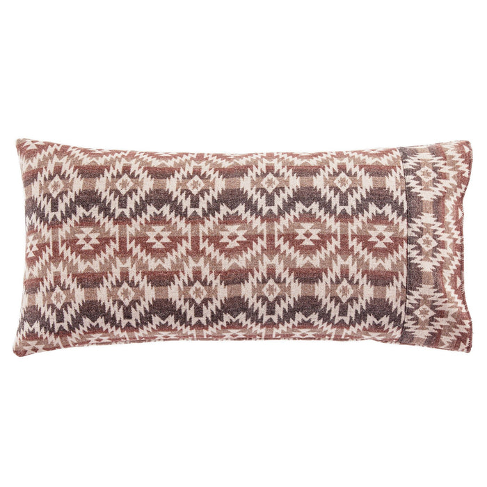 Mesa - 20" x 40" Wool Blend Self Cuff Pillowcase - Multi Color