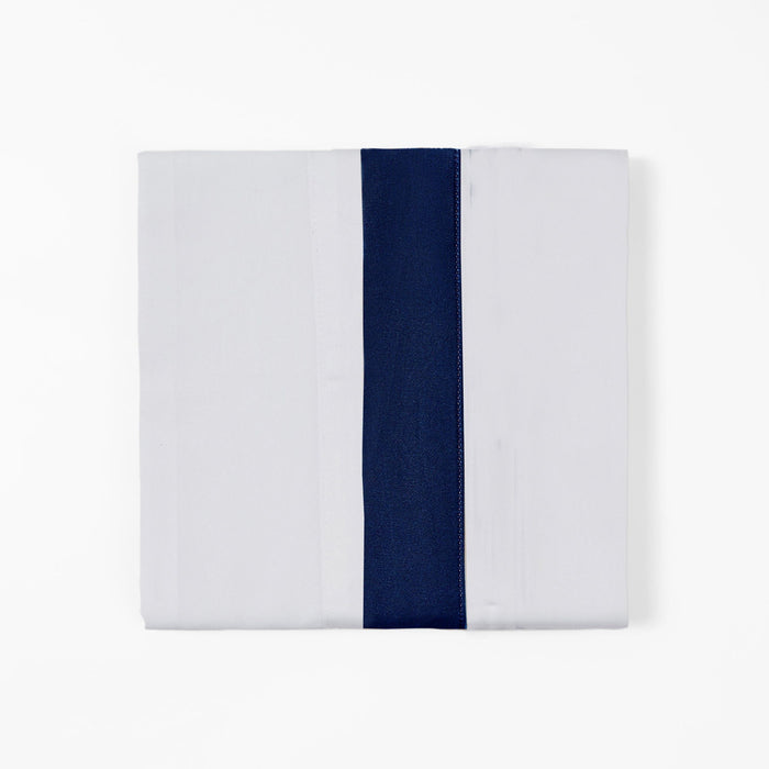 Flange Sheet - Queen 350TC Flange Design Sheet Set (Set of 4) - Navy