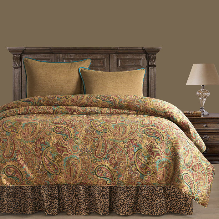 San Angelo - Twin Comforter Set (Set of 3) - Leopard