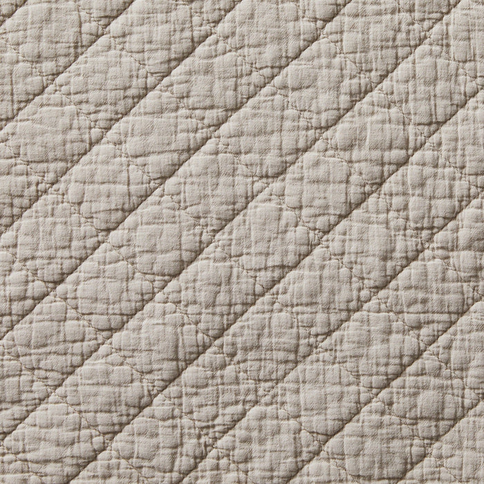 Cotton Gauze - Twin Stonewashed Quilt - Sable