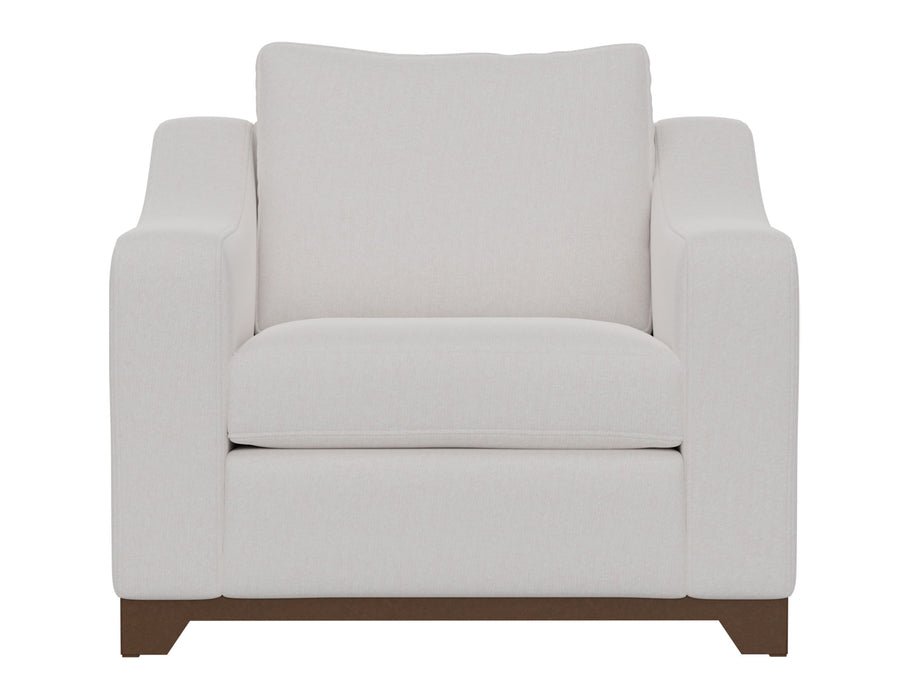 Natural Parota - Armchair - Mink Withe