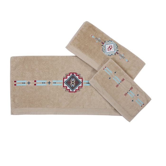 Spirit Valley - Towel Set (Set of 3), 2 Per Carton - Natural