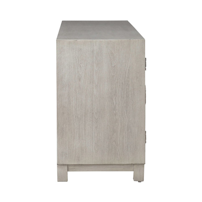 Sundance - 2 Door 3 Drawer Accent Cabinet - Antique Linen