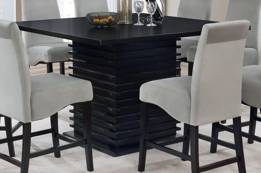 Stanton - Square Counter Height Dining Table - Black