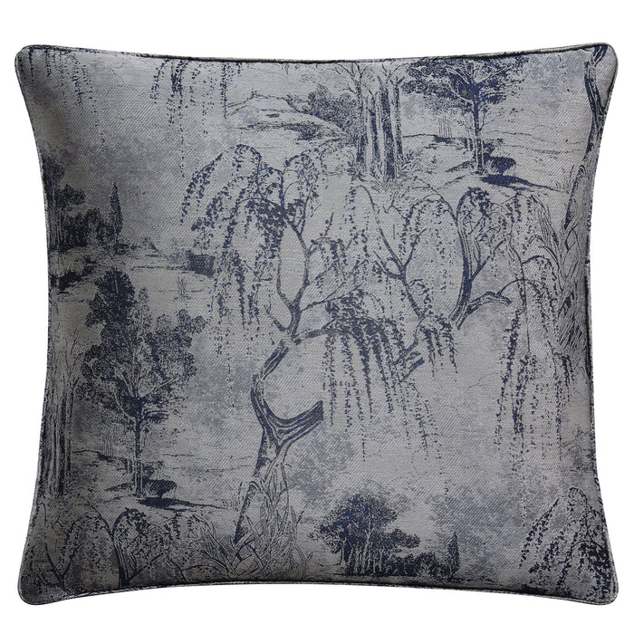 Pastoral Jacquard - Euro Sham - Silver