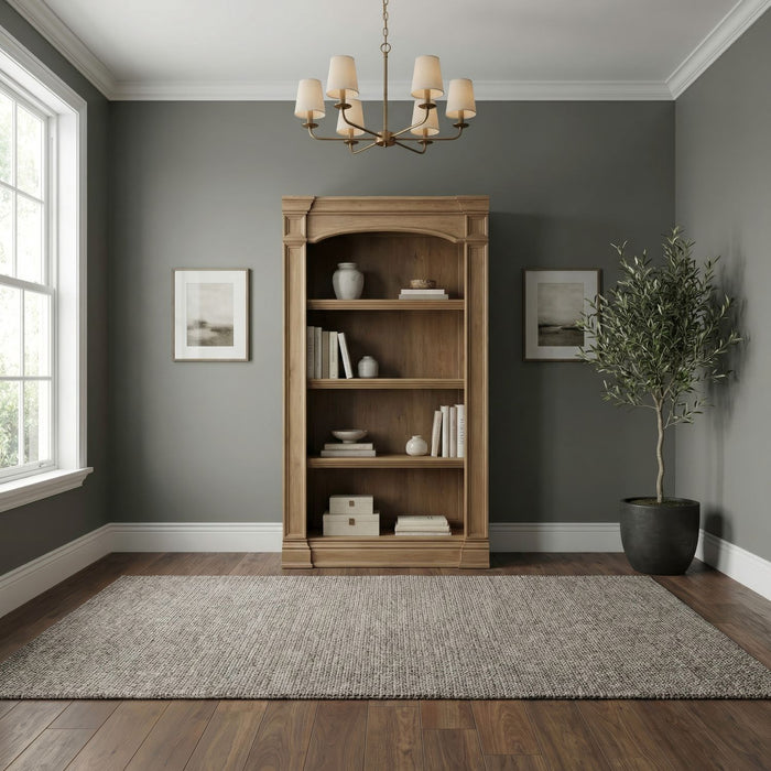 Reynolda - Bunching Bookcase - Camel Beige