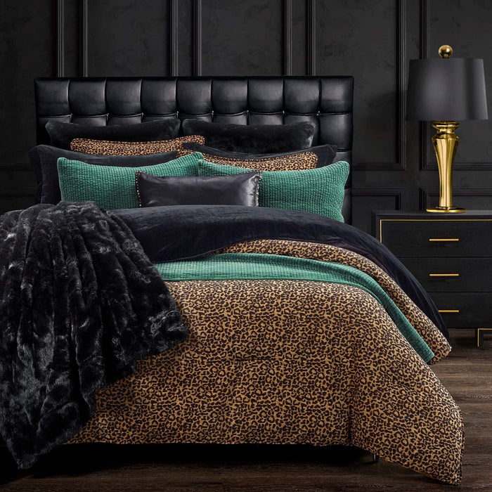 Adrienne - Queen Comforter Set (Set of 3) - Gold