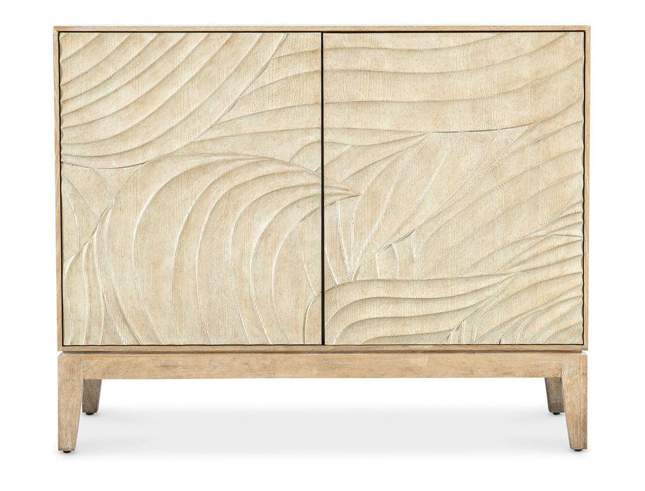 Retreat - Carved Nightstand - Beige