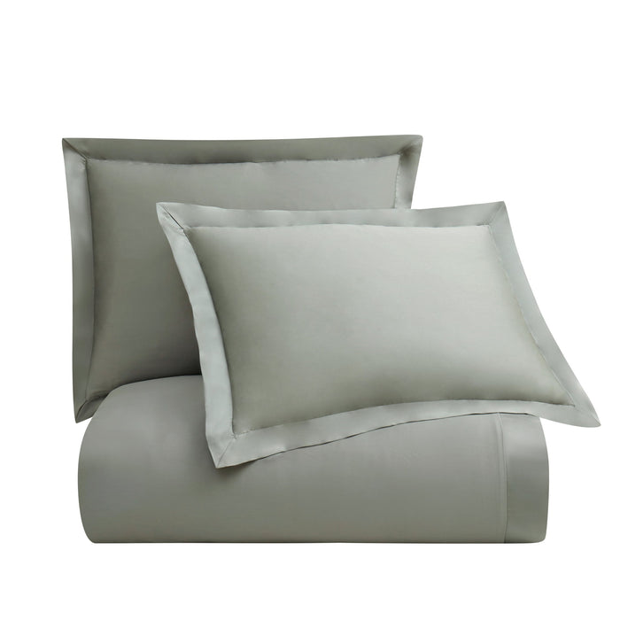 Lyocell - King Eucalyptus Duvet Cover Set (Set of 3) - Sage