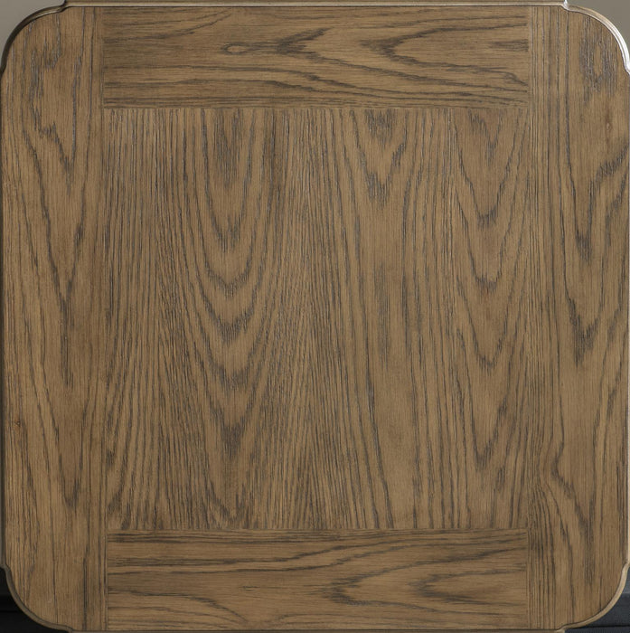 Nolan - Chairside Table - Dusted Barley