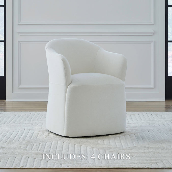 Accent Dining - Dining Chairs With Casters (Set of 4)