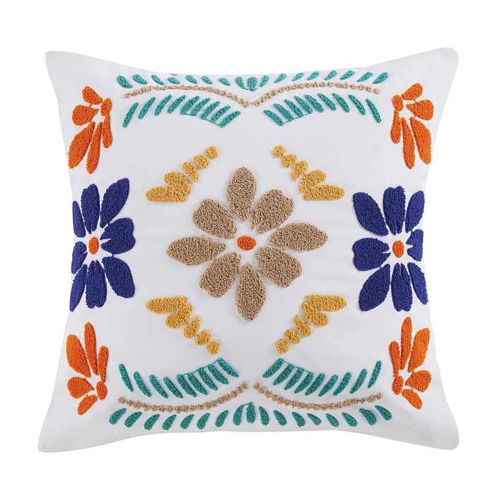 Outdoor Pillow - Bonita Indoor/Outdoor Pillow 2 Per Carton - Turquoise / Yellow