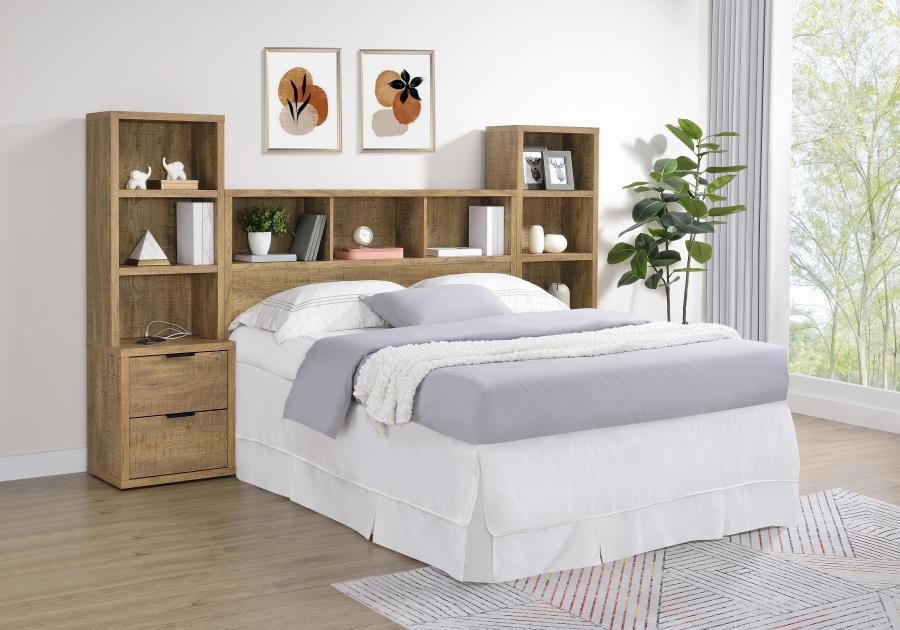 Westpark - 3 Piece Bedroom Set Bookcase Headboard