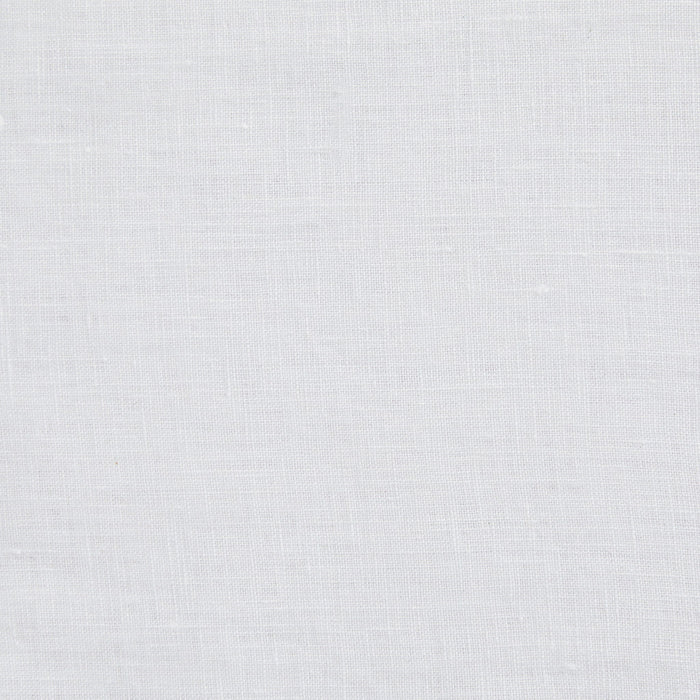 100% French Flax Linen - Euro Sham - White