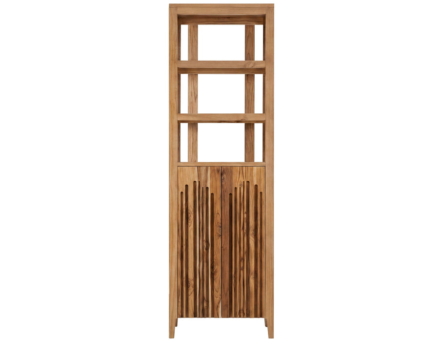 Porter - 2 Door Bookcase - Brown