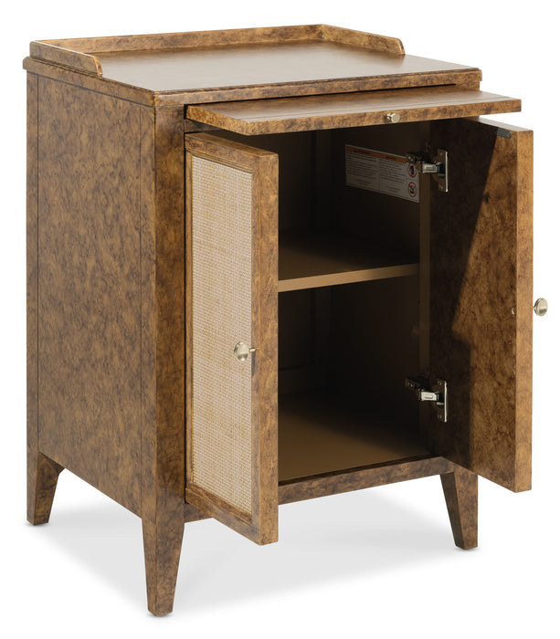Archives - Two-Door Nightstand - Dark Brown