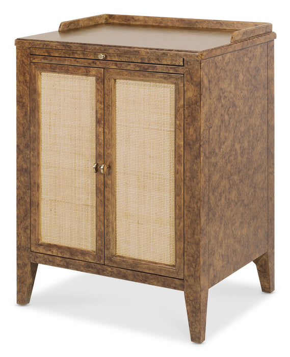 Archives - Two-Door Nightstand - Dark Brown