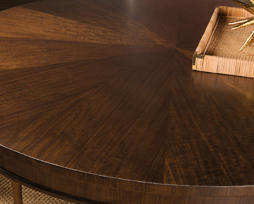 Archives - Round Pedestal Dining Table - Dark Brown