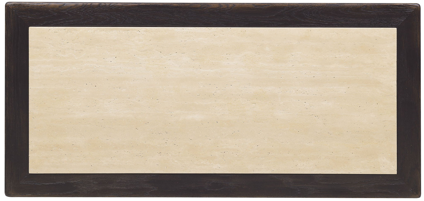 Driftwood - One-Drawer Nightstand With Stone