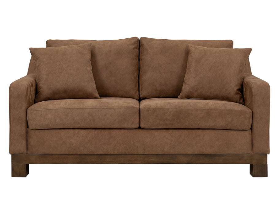 Zaphiro - Loveseat - Brown