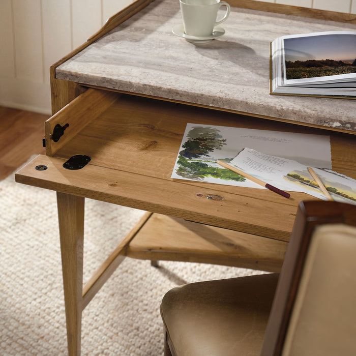 Cashiers - Small Writing Desk - Almond